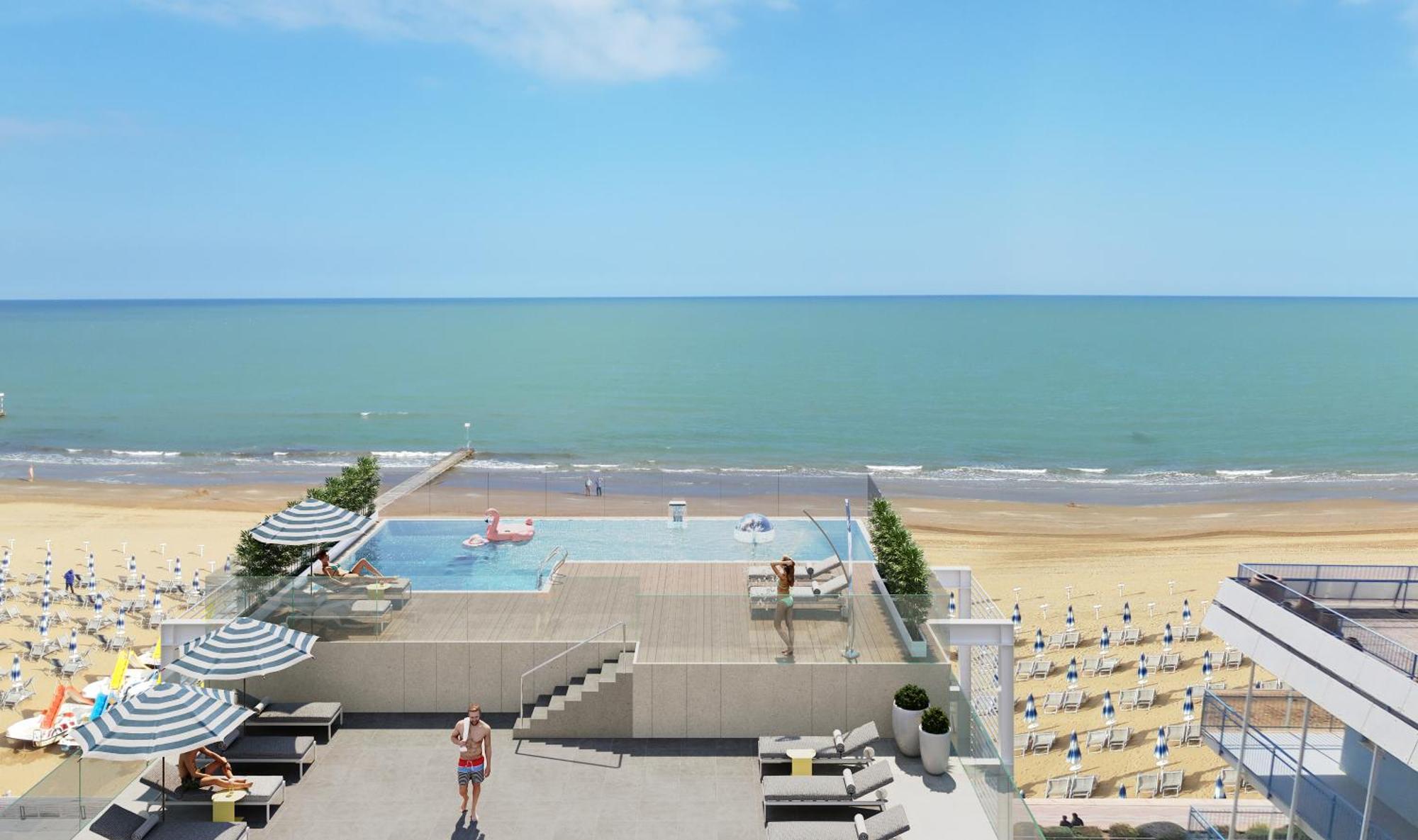 Victoria Frontemare Beach & Spa Hotel Jesolo Extérieur photo